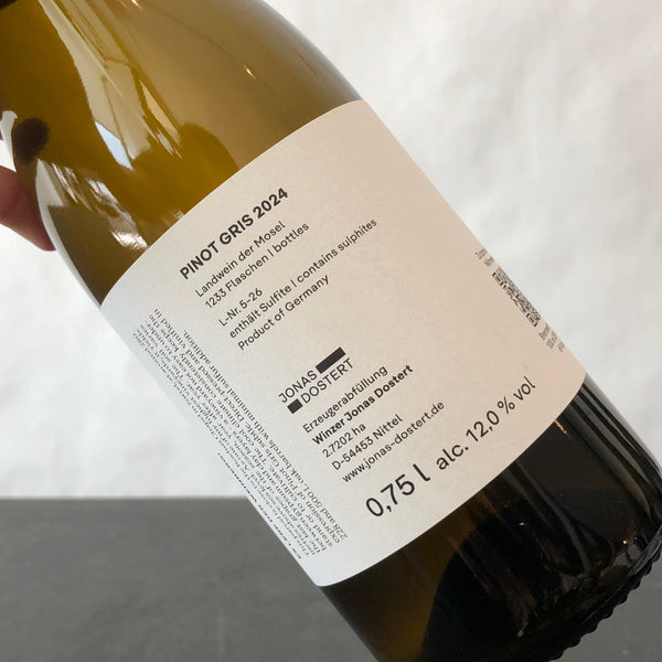 2024 Jonas Dostert Pinot Gris, Mosel, Germany