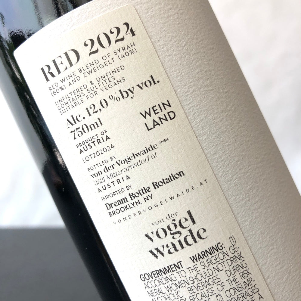 2024 von der Vogelwaide 'Kane Grade' Red, Wachau, Austria – Leon