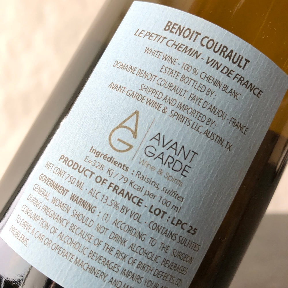 2025 Benoit Courault Le Petit Chemin VDF Blanc, Loire, France
