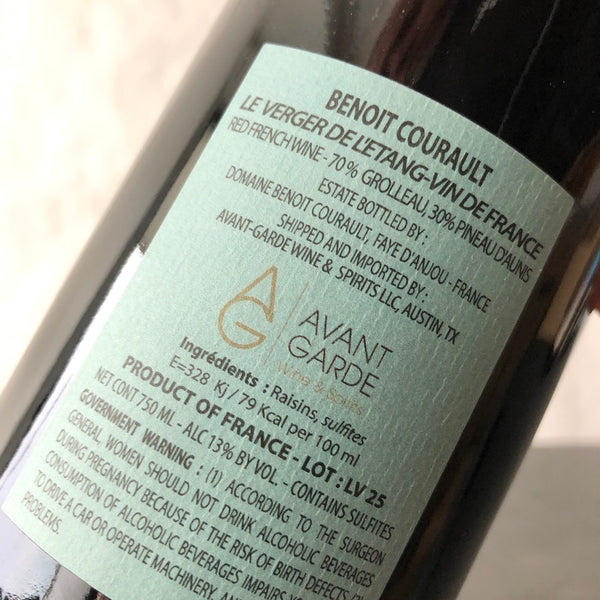 2025 Benoit Courault Le Verger de l'Etang Vin de France, France