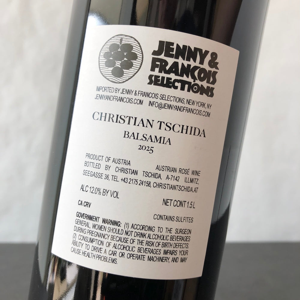 2025 Christian Tschida, 'Balsamia' Rose 1.5L Magnum, Burgenland, Austria
