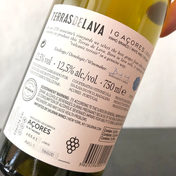 2025 Cooperativa Vitivinicola Ilha do Pico 'Terras de Lava' Azores, Portugal