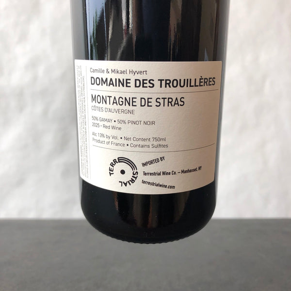 2025 Domaine Des Trouilleres Montagne De Strass Cote d'Auvergne Rouge, Auvergne, France