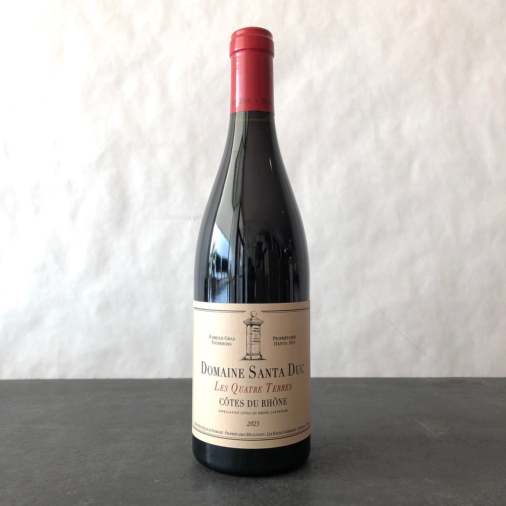 2025 Domaine Santa Duc Cotes du Rhone 'Les Quatre Terres', Rhone, France