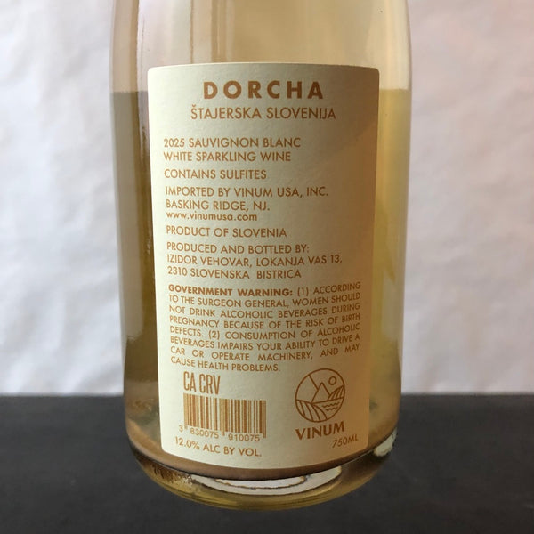 2025 Dorcha Sauvignon Petillant Naturel Stajerska Slovenia