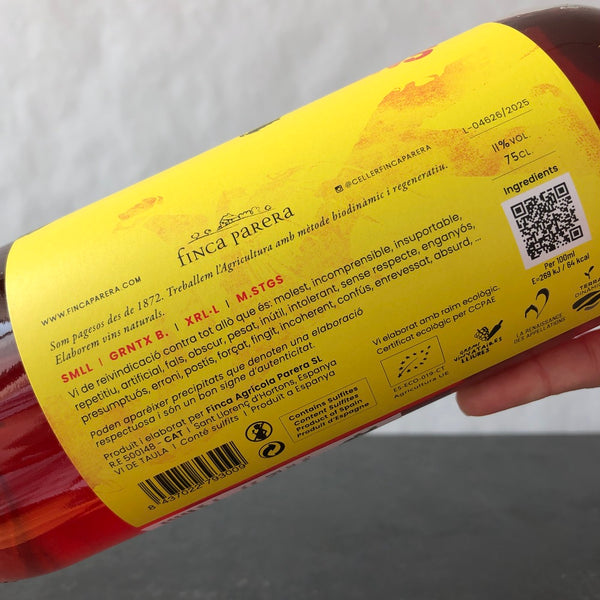 2025 Finca Parera 'Fins Als Kullons' Catalonia, Spain