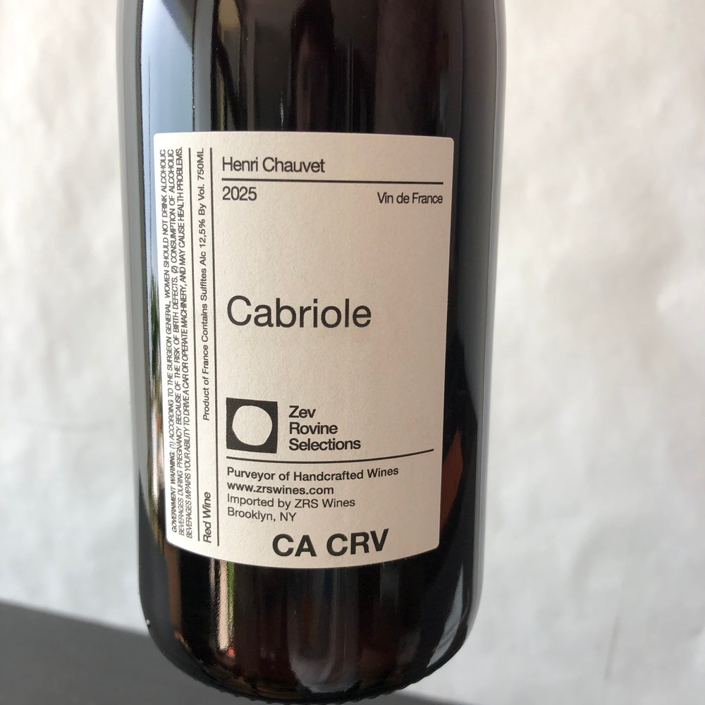 2025 Henri Chauvet 'Cabriole' VDF, Cotes d'Auvergne, France