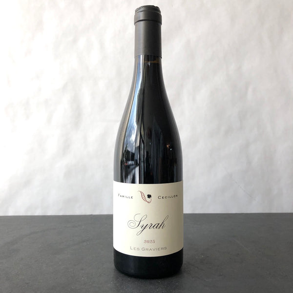 2025 Julien Cecillon 'Les Graviers' Syrah IGP Collines Rhodaniennes, France