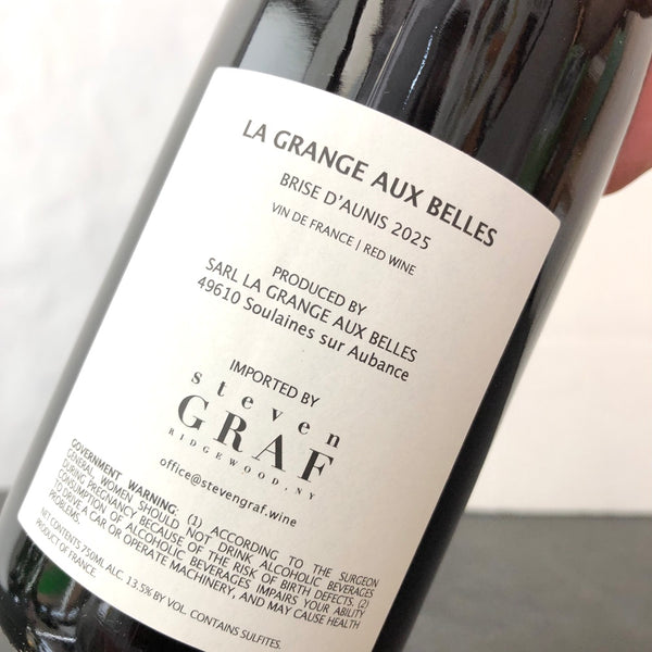 2025 La Grange aux Belles Brise d'Aunis Loire, Vin de France
