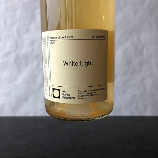2025 Marie & Vincent Tricot 'White Light', Vin de France
