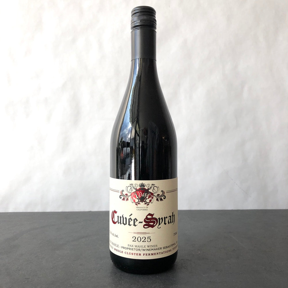 2025 Pax Mahler 'Cuvee Syrah' California, USA