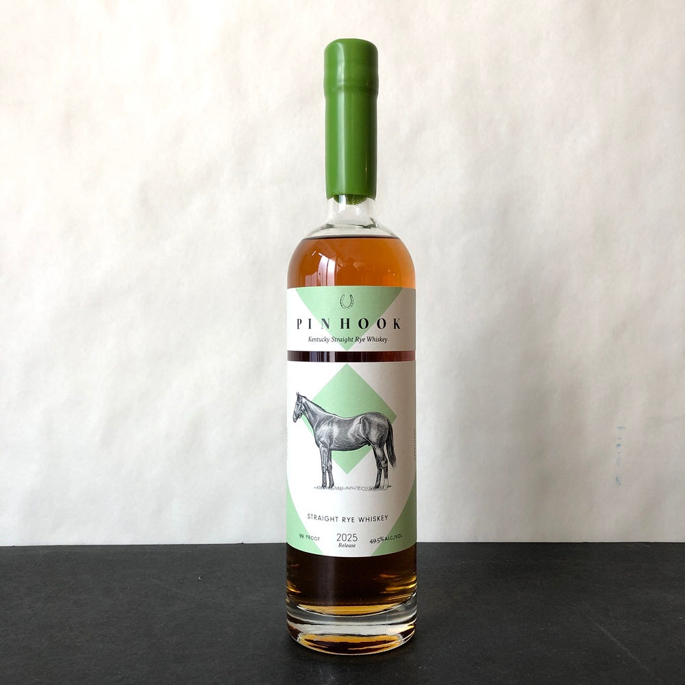 2025 Pinhook Flagship Straight Rye Whiskey (Green Wax)