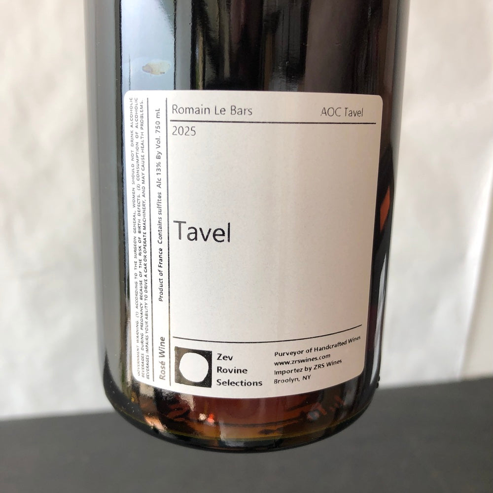 2025 Romain Le Bars, Tavel Rose, Rhone, France