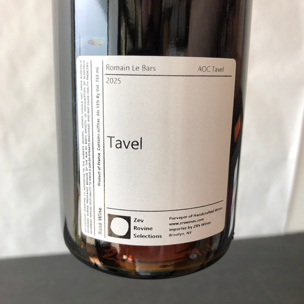 2025 Romain Le Bars, Tavel Rose, Rhone, France