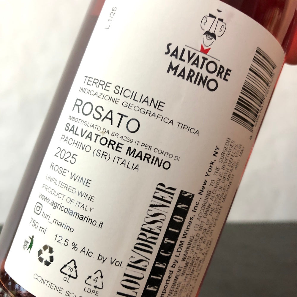 2025 Salvatore Marino Turi Rose Terre Siciliane IGT Sicily, Italy