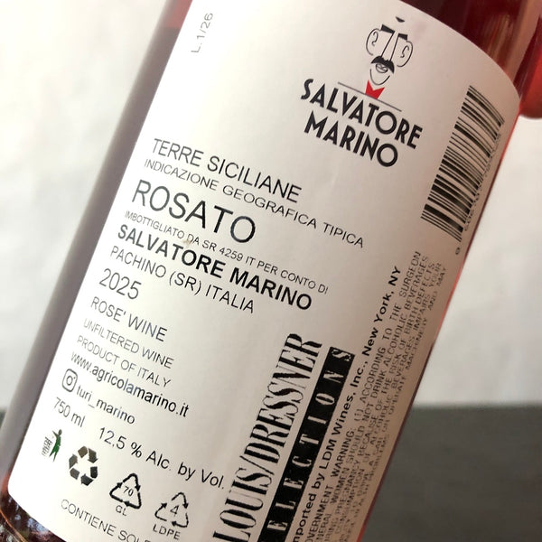 2025 Salvatore Marino Turi Rose Terre Siciliane IGT Sicily, Italy