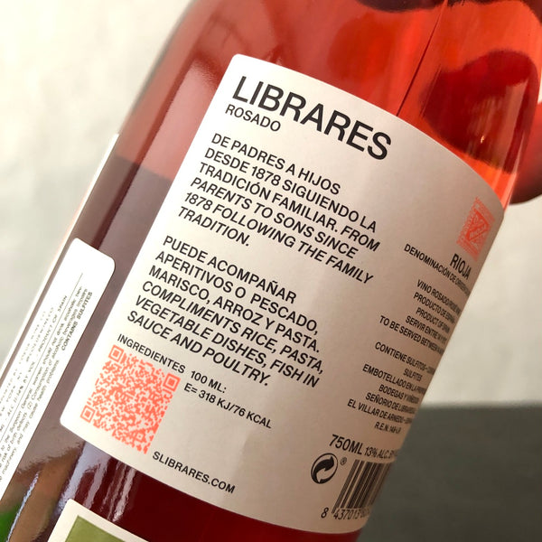 2025 Senorio De Librares Rioja Rosado, Rioja, Spain