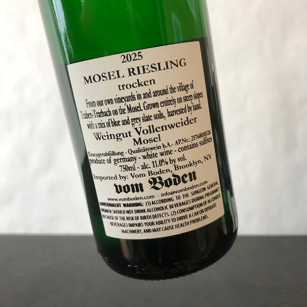 2025 Vollenweider Riesling Mosel Trocken, Mosel, Germany