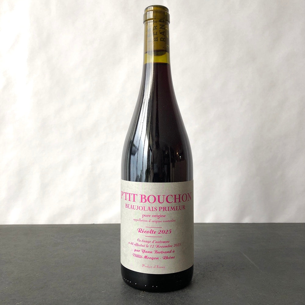 2025 Yann Bertrand Beaujolais Primeur 'P'tit Bouchon'  Beaujolais, France