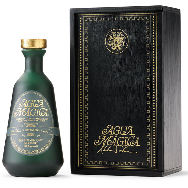 Agua Magica Aldo Sohm Reposado Mezcal Artesanal, Edición Limitada