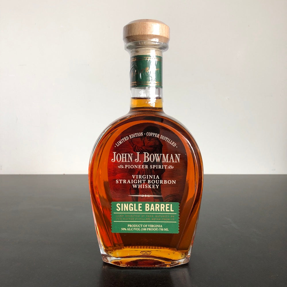 A. Smith Bowman Distillery 'John J. Bowman' Pioneer Spirit Single Barrel Virginia Straight Bourbon Whiskey Virginia, USA