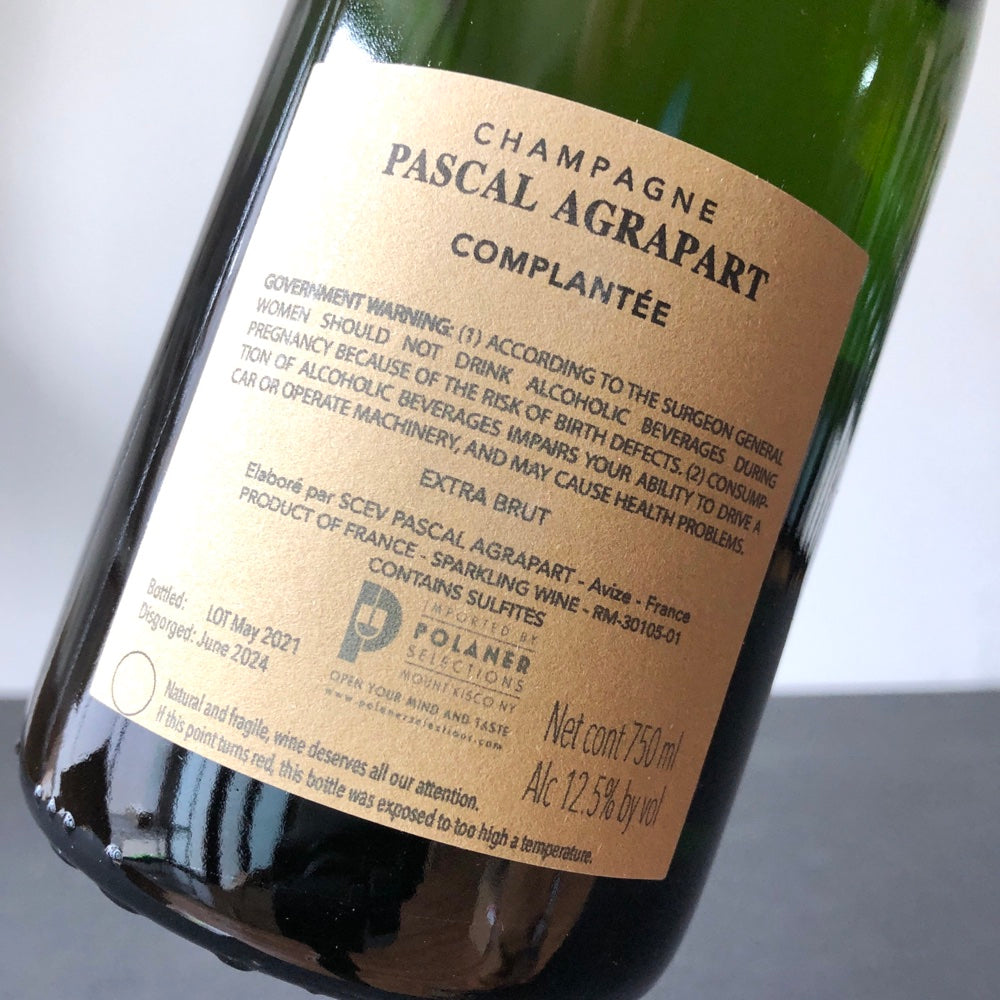 Agrapart & Fils Complantee Grand Cru Extra Brut Champagne (20/19), France