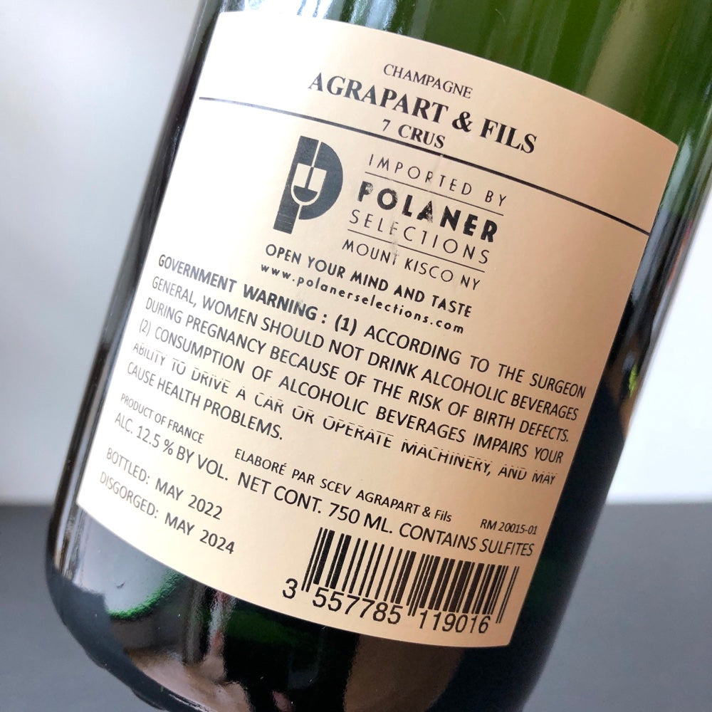 Agrapart & Fils Les 7 Crus Extra Brut Champagne [2020/2021]