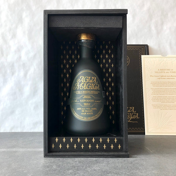 Agua Magica Aldo Sohm Reposado Mezcal Artesanal, Edición Limitada