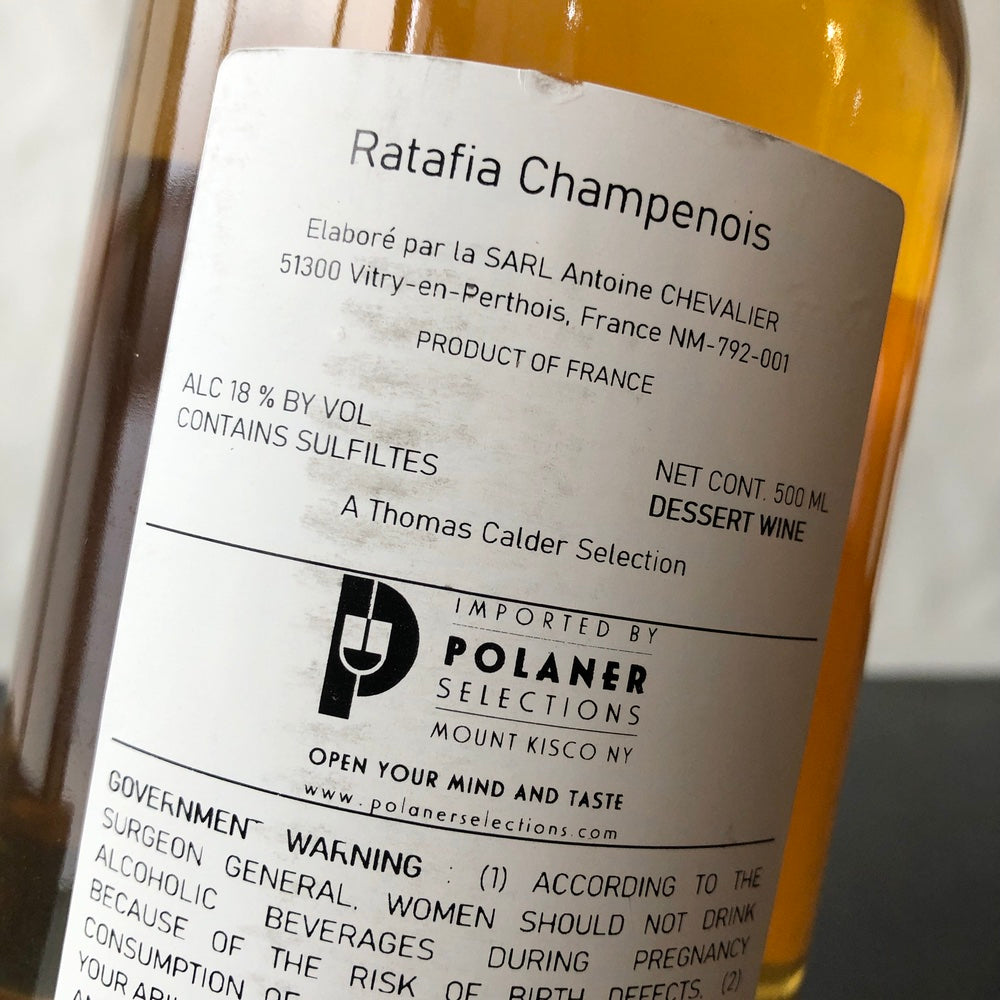 Antoine Chevalier Ratafia Champenois Edition Limitee, Champagne
