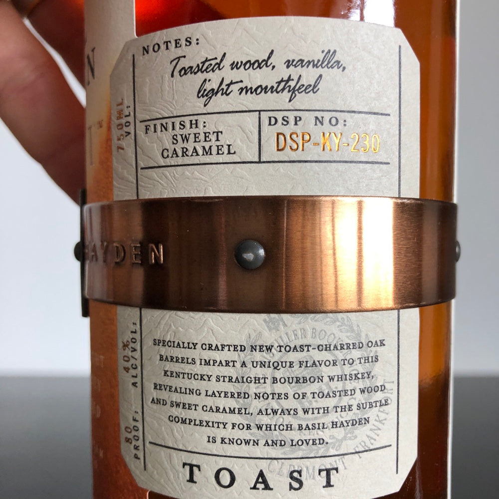 Basil Hayden's 'Toast' Kentucky Straight Bourbon Whiskey, USA