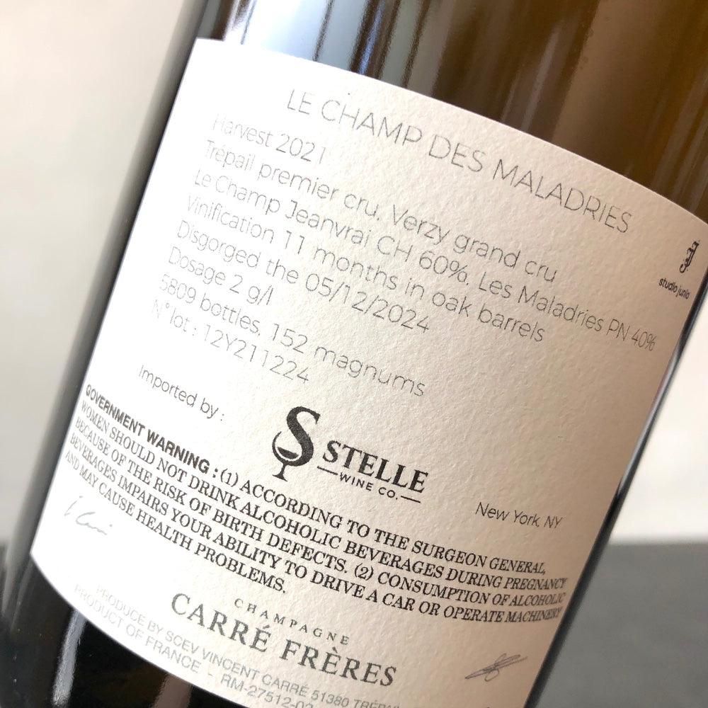 D*1様 Champagne 激レア2枚組 CD Carre Freres Les Maladries, Champagne, France (2021) – Leon & Son