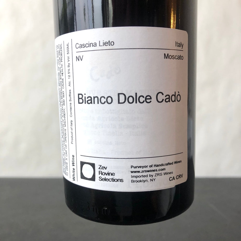 Cascina Lieto, Dolce Cado Italy White NV 500ml