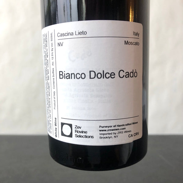 Cascina Lieto, Dolce Cado Italy White NV 500ml