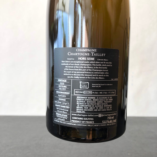 Chartogne-Taillet 'Hors Serie' Blanc de Blancs Extra Brut Champagne, France (2020)