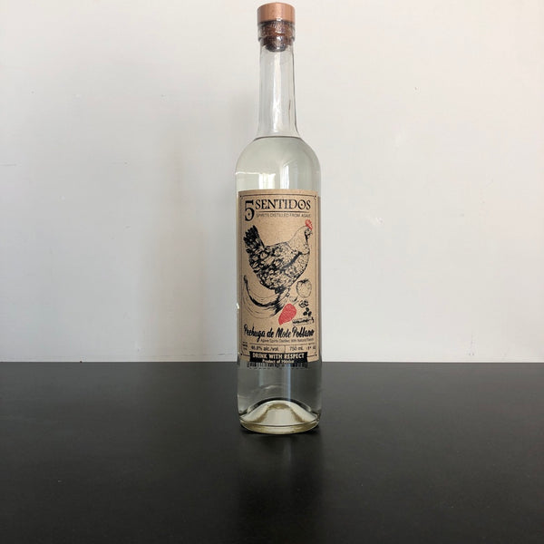 Cinco Sentidos Pechuga de Mole Poblano Agave Mezcal Spirit, Oaxaca