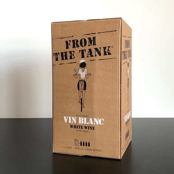 Domaine de la Patience 'From the Tank' Blanc 3L Bag in Box, IGP Coteaux du Pont du Gard, France