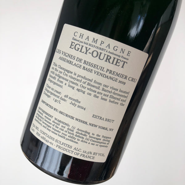 Egly-Ouriet 'Les Vignes de Bisseuil' Premier Cru Extra Brut Champagne, France