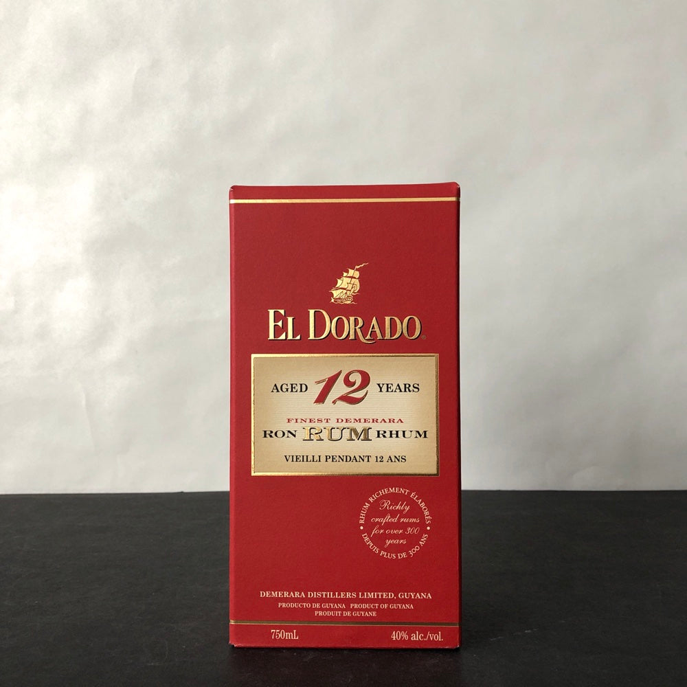 El Dorado 12 Year Old Aged Rum Guyana 750ml