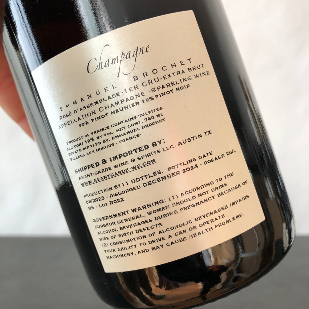 Emmanuel Brochet Rose d'assemblage Extra Brut Champagne (R22), France