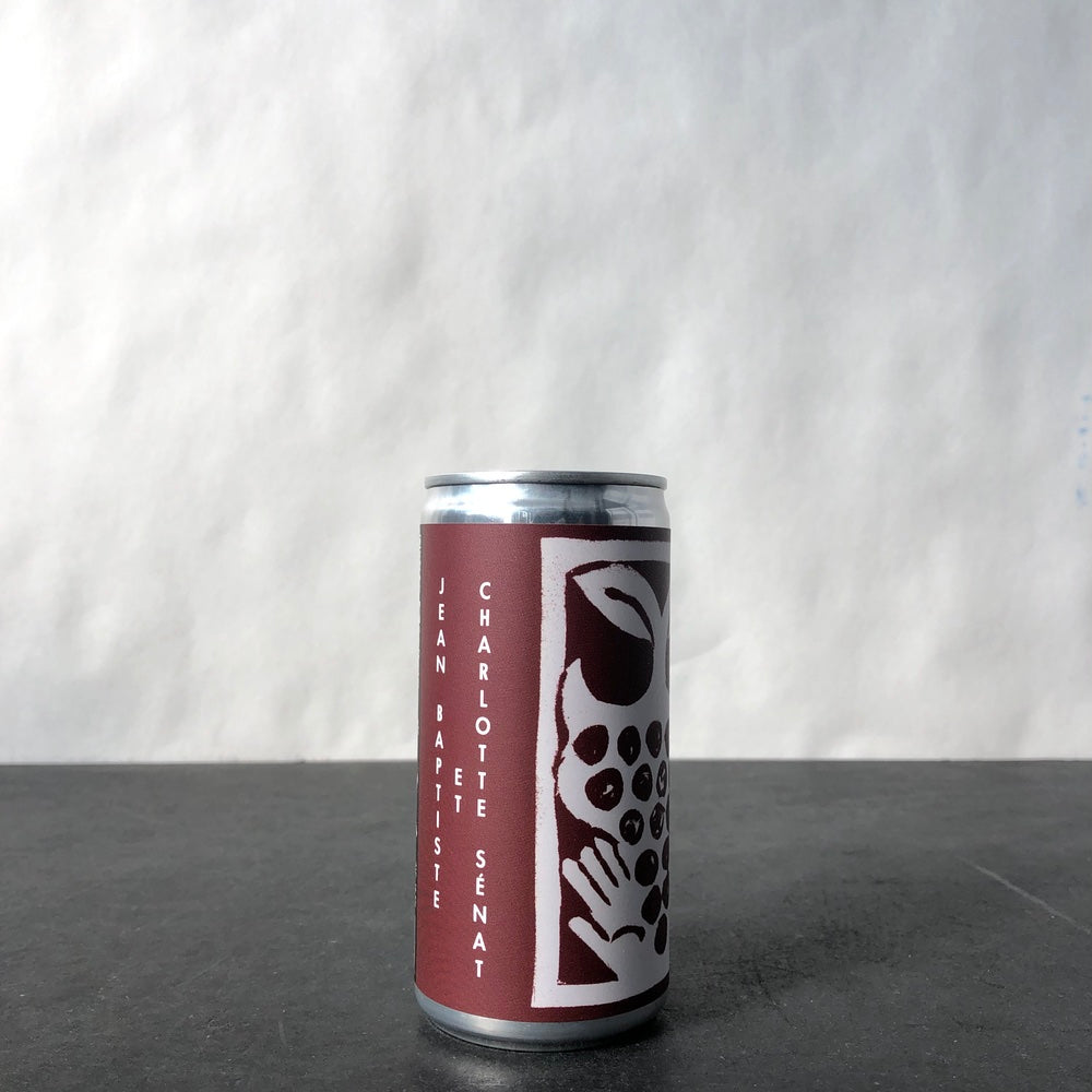 Famille du Vin, Jean Baptiste et Charlotte Sénat, VDF Red France - 200ml Can