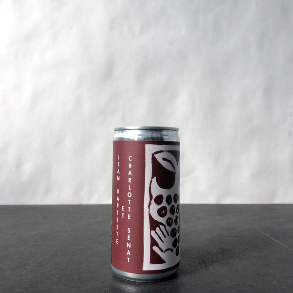 Famille du Vin, Jean Baptiste et Charlotte Sénat, VDF Red France - 200ml Can