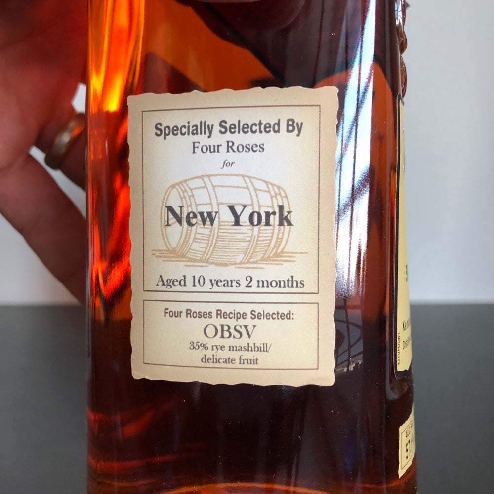 Four Roses, Private Selection Single Barrel Bourbon OBSV 114.2 Proof, Kentucky, USA