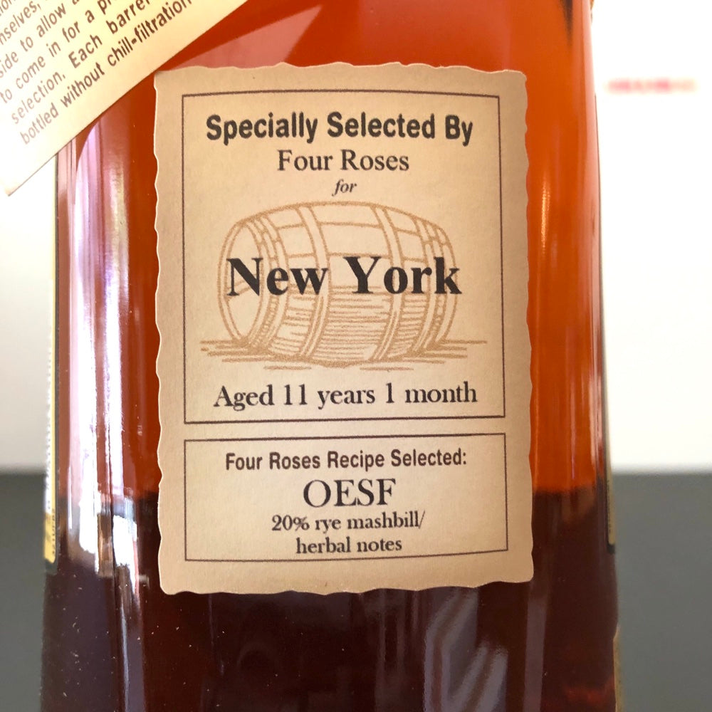 Four Roses, Private Selection Single Barrel Bourbon OESF, Kentucky, USA