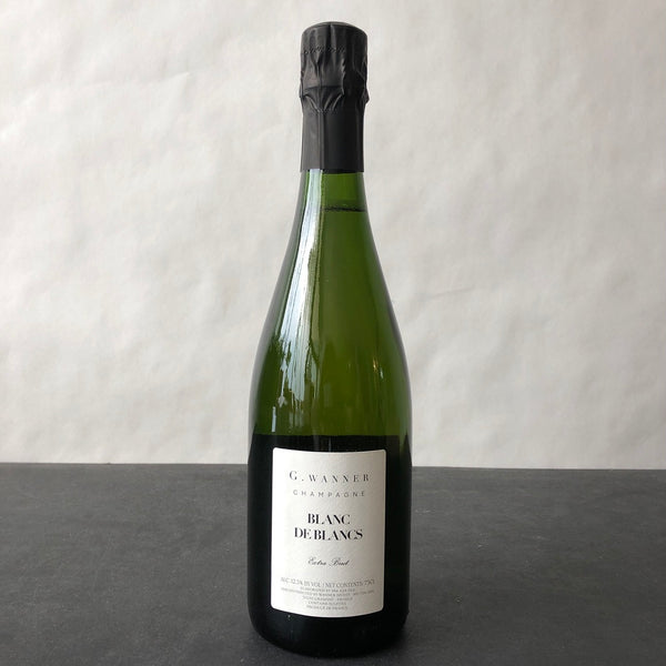 G. Wanner Champagne Extra Brut Blanc de Blancs Champagne, France NV