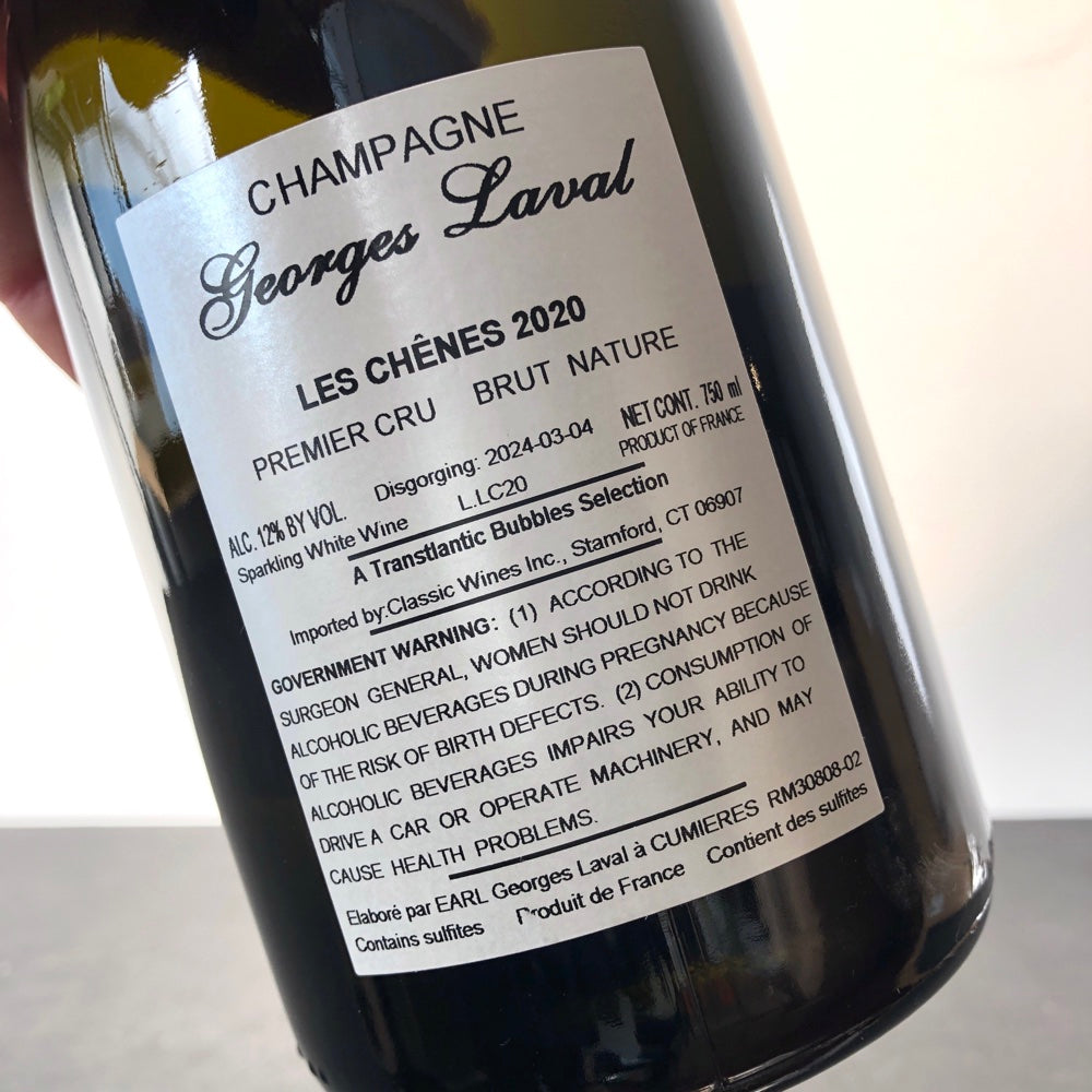 Georges Laval Les Chenes, Brut Nature Champagne, France (20)