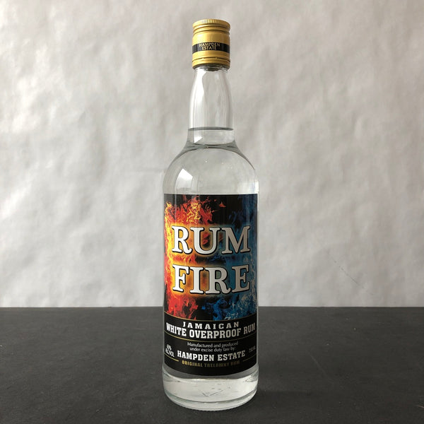 Hampden Estate Rum Fire White Overproof Rum, Jamaica