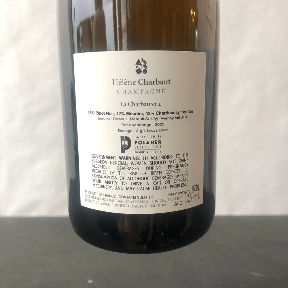 Helene Charbaut 'La Charbauterie Premier Cru Extra Brut', Champagne, France [2023]