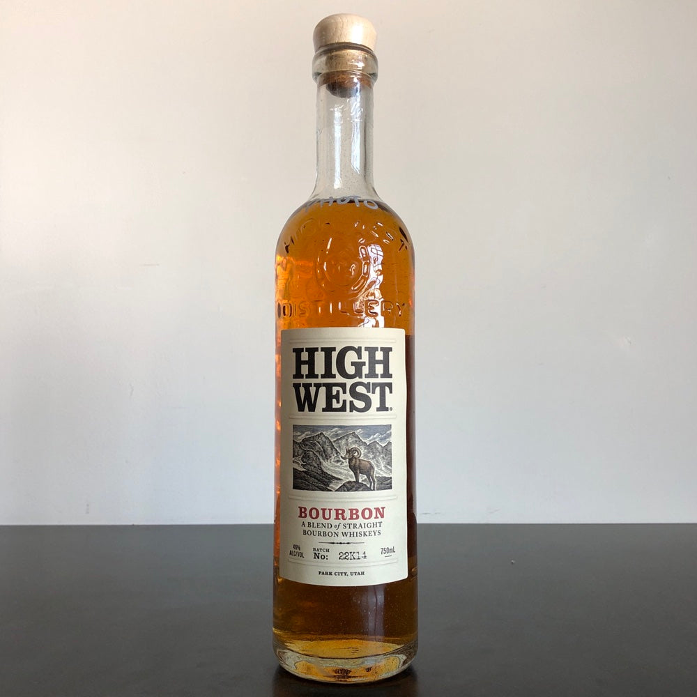 High West Distillery American Prairie Blended Straight Bourbon Whiskey Utah, USA
