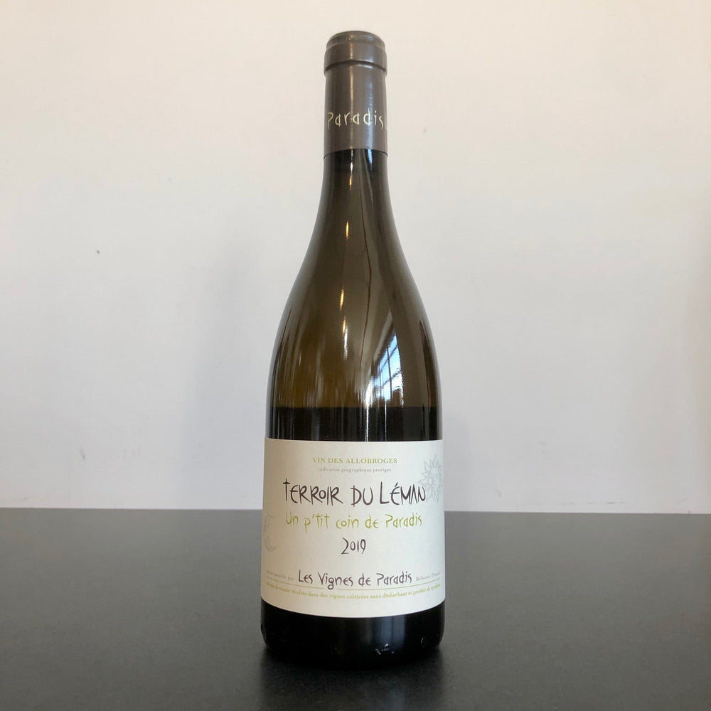 2019 Les Vignes de Paradis Terroir du Leman 'Un P'tit Coin de Paradis', IGP Vin des Allobroges, France
