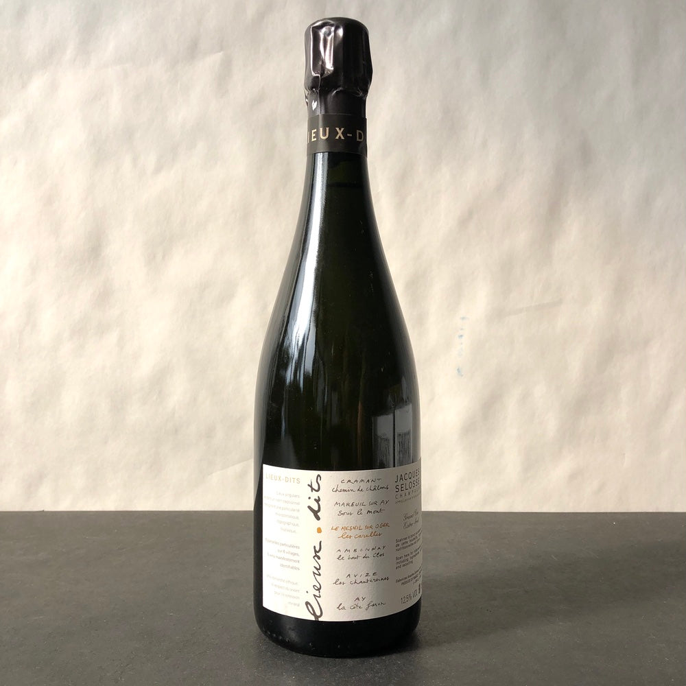 Jacques Selosse Lieux-dits 'Les Carelles' Le Mesnil Sur Oger Grand Cru Extra Brut, Champagne, France [1/25 disg]